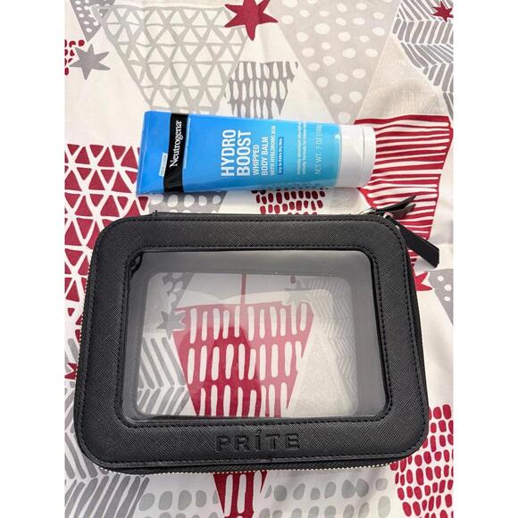 PRITE Zip Travel Organizer Case – Black – Clear Window Pouch - Picture 5 of 6